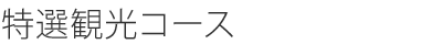 特選観光コース